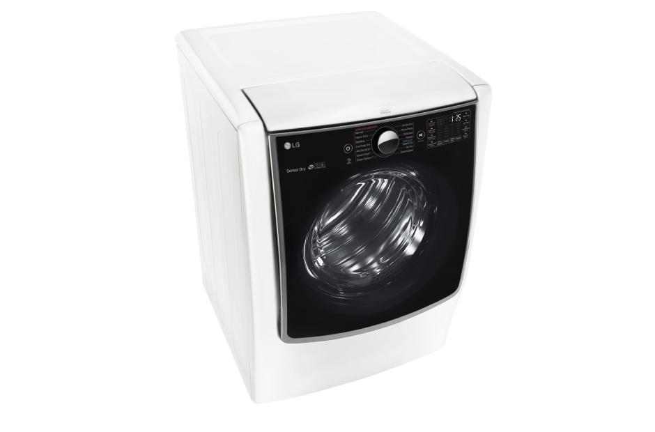 Model: DLGX9001W | LG 9.0 cu. ft. Large Smart wi-fi Enabled Gas Dryer w/ TurboSteam