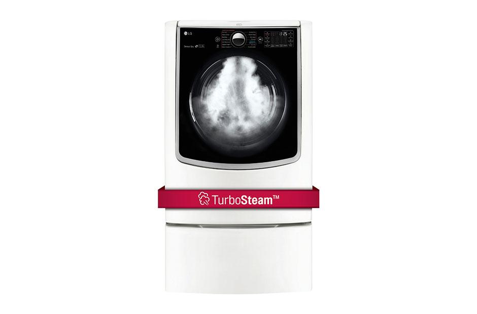 Model: DLEX9000W | LG 9.0 cu. ft. Large Smart wi-fi Enabled Electric Dryer w/ TurboSteam