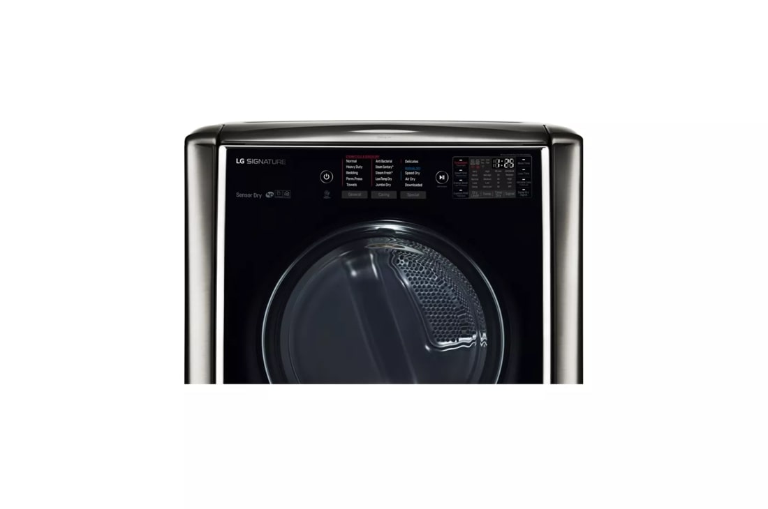 Model: DLGX9501K | LG Signature LG SIGNATURE 9.0 cu. ft. Large Smart wi-fi Enabled Gas Dryer w/ TurboSteam