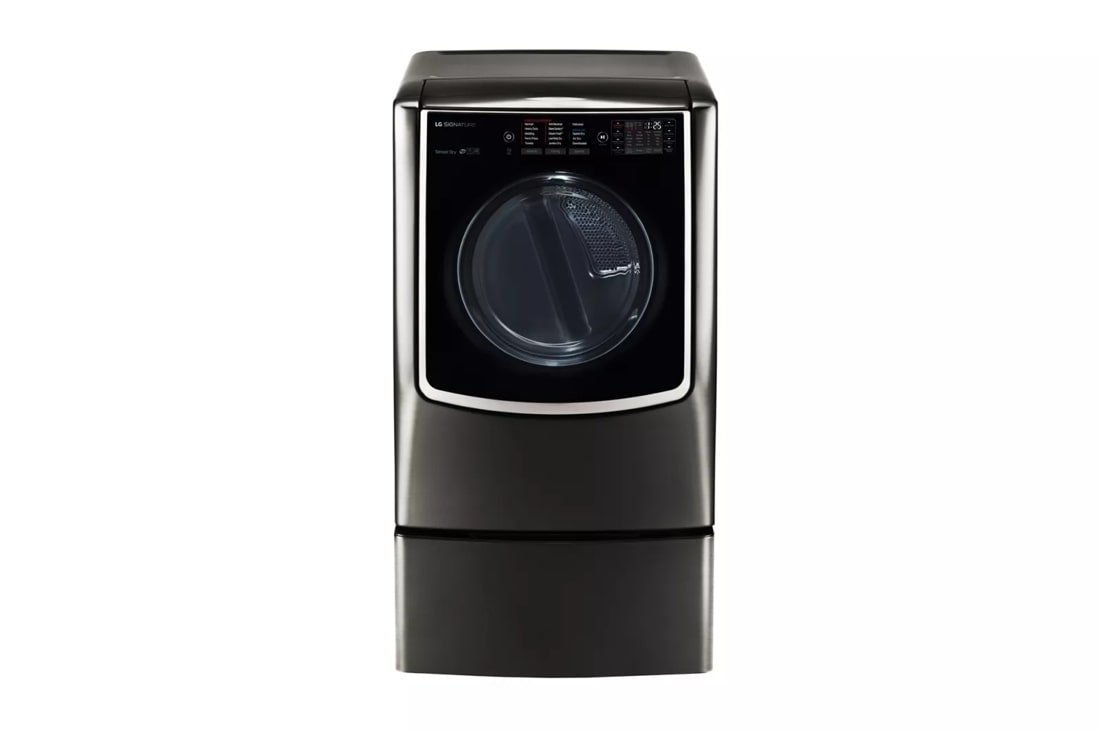 Model: DLEX9500K | LG Signature LG SIGNATURE 9.0 cu. ft. Large Smart wi-fi Enabled Electric Dryer w/ TurboSteam