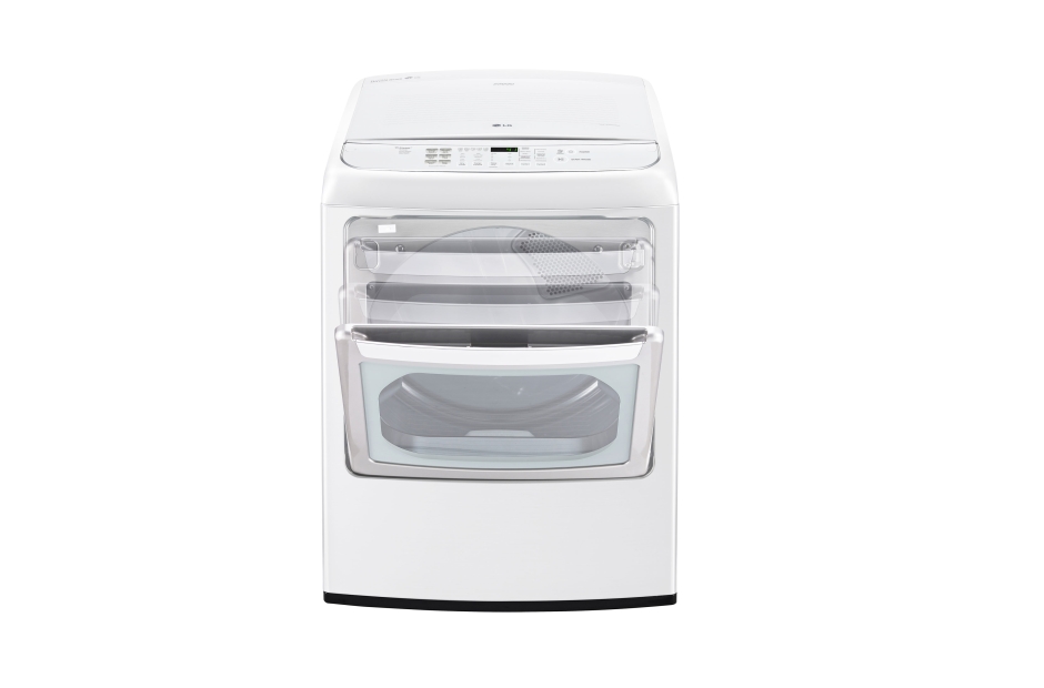 Model: DLEY1901WE | LG 7.3 cu. ft. Smart wi-fi Enabled Front Control Electric Dryer w/ EasyLoad Door