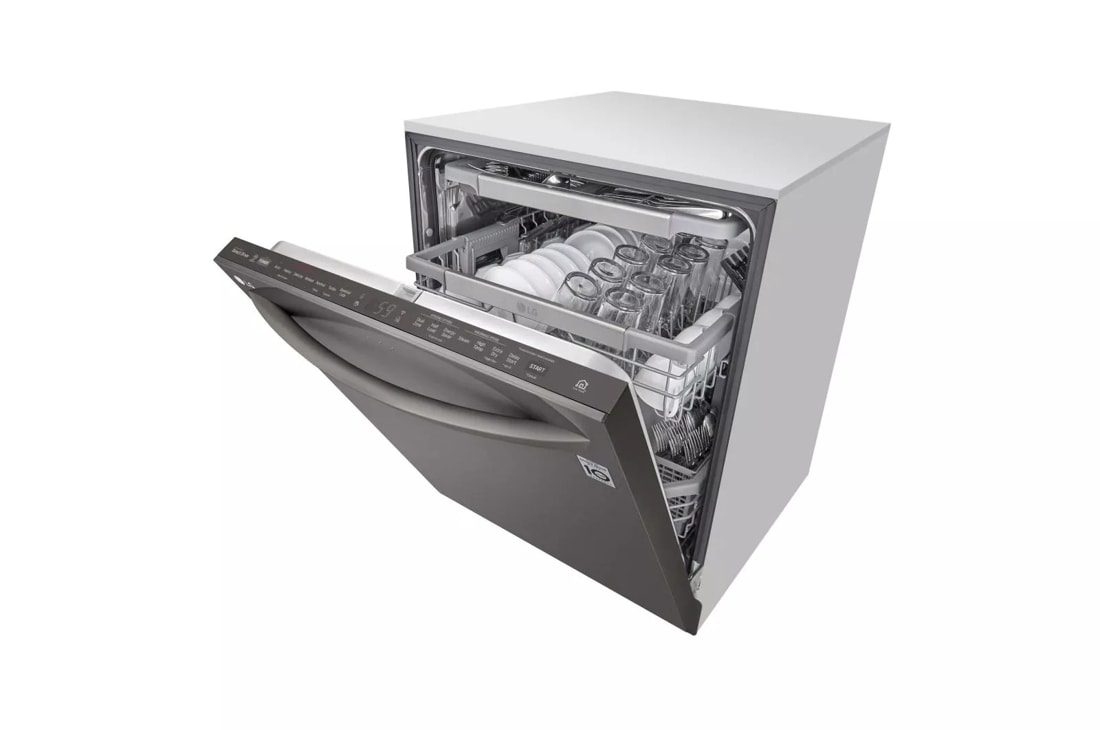 Model: LDT7808BD | LG Top Control Smart wi-fi Enabled Dishwasher with QuadWash and TrueSteam