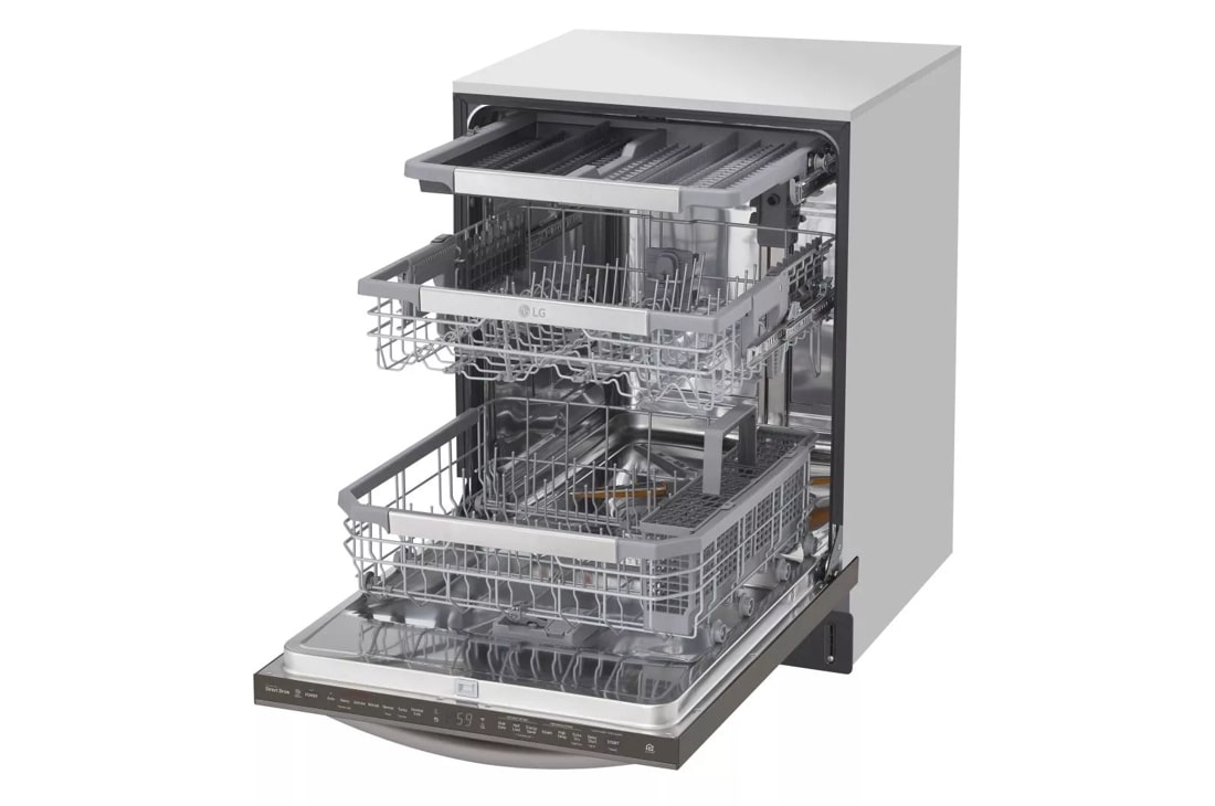 Model: LDT7808BD | LG Top Control Smart wi-fi Enabled Dishwasher with QuadWash and TrueSteam