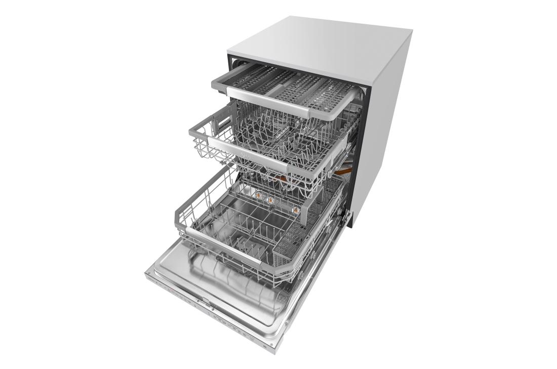 Model: LDP7708ST | LG Top Control Smart wi-fi Enabled Dishwasher with QuadWash and TrueSteam