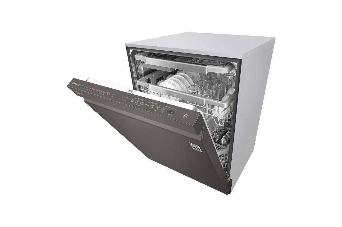 Model: LDP7708BD | LG Top Control Smart wi-fi Enabled Dishwasher with QuadWash and TrueSteam