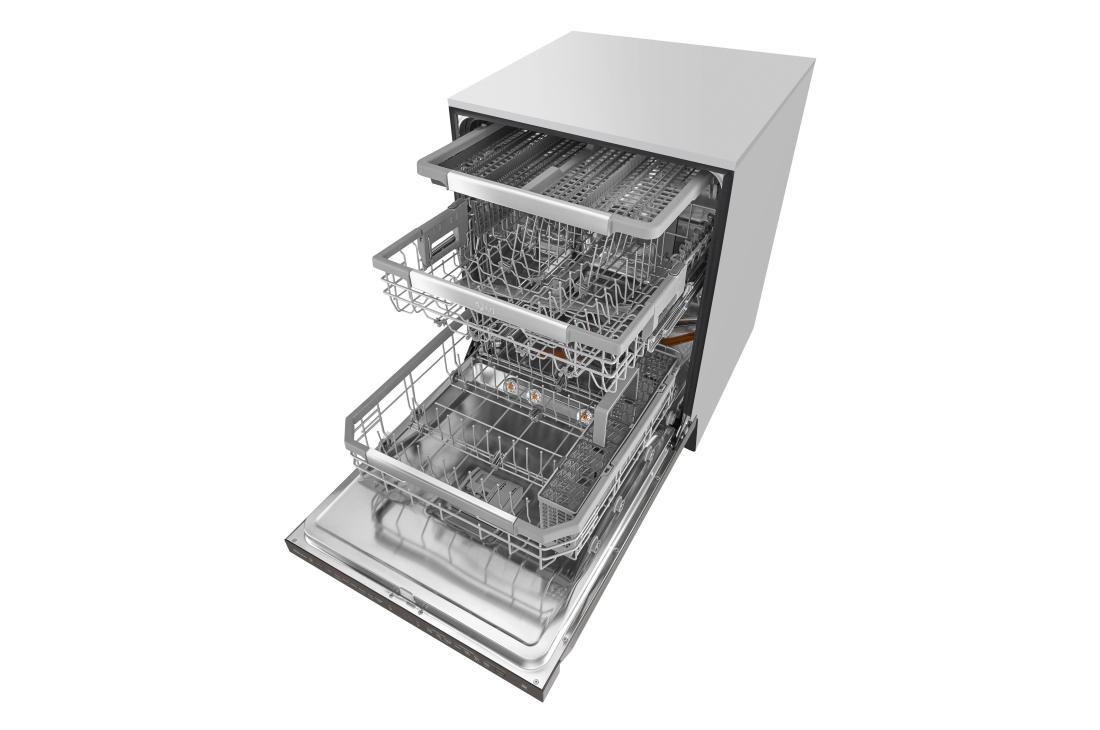 Model: LDP7708BD | LG Top Control Smart wi-fi Enabled Dishwasher with QuadWash and TrueSteam