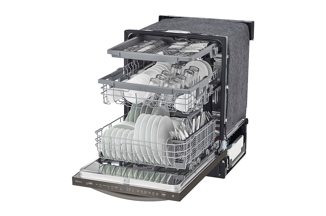 Model: LDT5678BD | LG Top Control Smart wi-fi Enabled Dishwasher with QuadWash