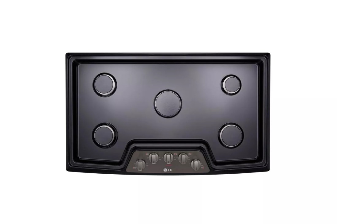 Model: LCG3611BD | LG 36'' Gas Cooktop with SuperBoil