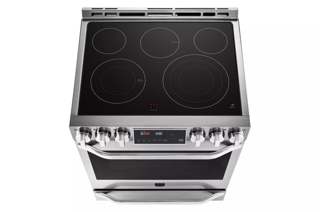 Model: LSSE3027ST | LG Studio LG STUDIO 6.3 cu. ft. Electric Single Oven Slide-In-range with ProBake Convection