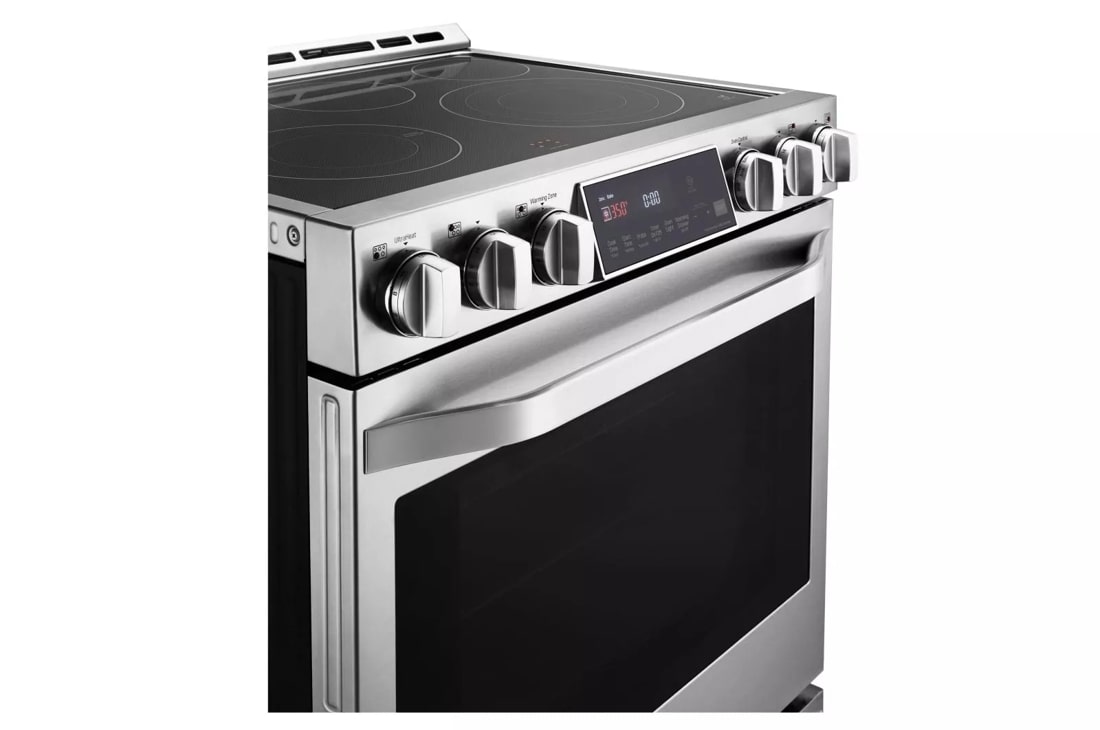 Model: LSSE3027ST | LG Studio LG STUDIO 6.3 cu. ft. Electric Single Oven Slide-In-range with ProBake Convection