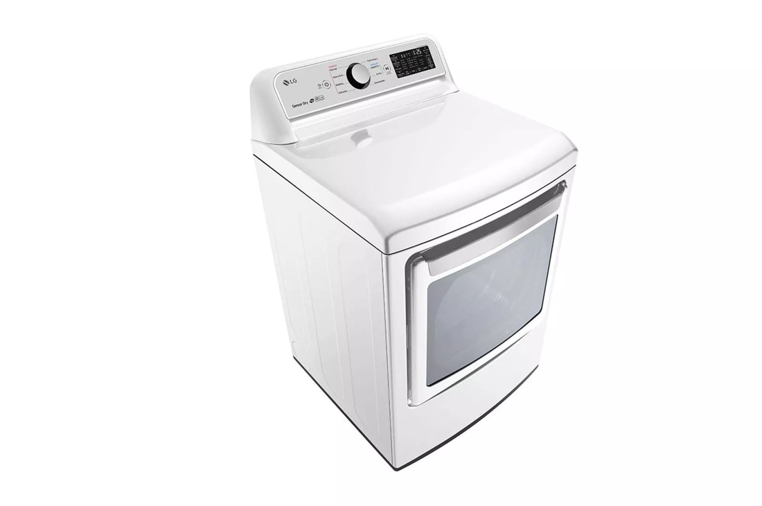Model: DLG7301WE | LG 7.3 cu. ft. Ultra Large Capacity Smart wi-fi Enabled Gas Dryer with Sensor Dry Technology