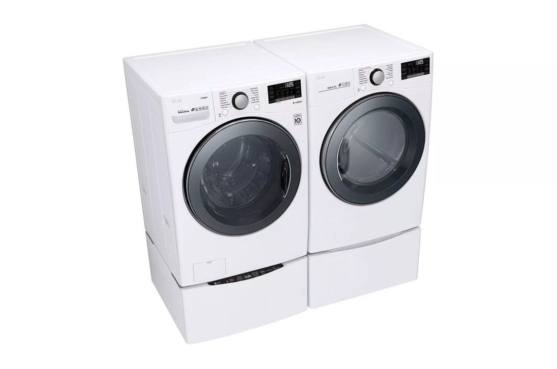 Model: DLGX3901W | LG 7.4 cu.ft. Smart wi-fi Enabled Gas Dryer with TurboSteam