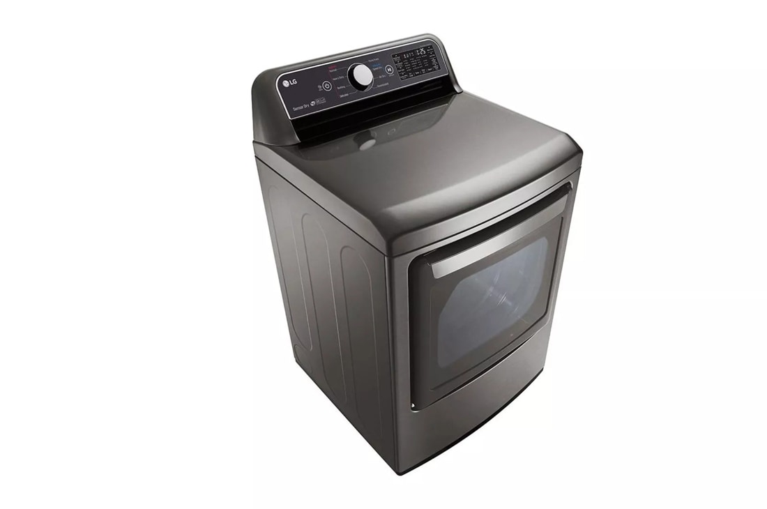 Model: DLG7301VE | LG 7.3 cu. ft. Ultra Large Capacity Smart wi-fi Enabled Gas Dryer with Sensor Dry Technology