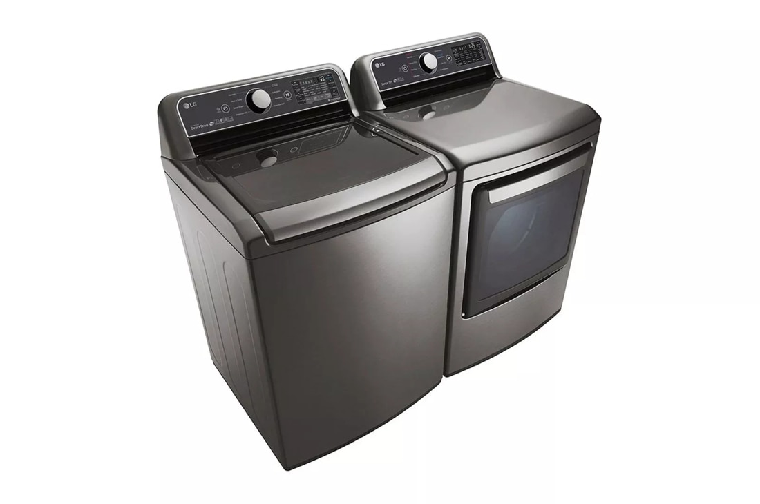 Model: DLG7301VE | LG 7.3 cu. ft. Ultra Large Capacity Smart wi-fi Enabled Gas Dryer with Sensor Dry Technology