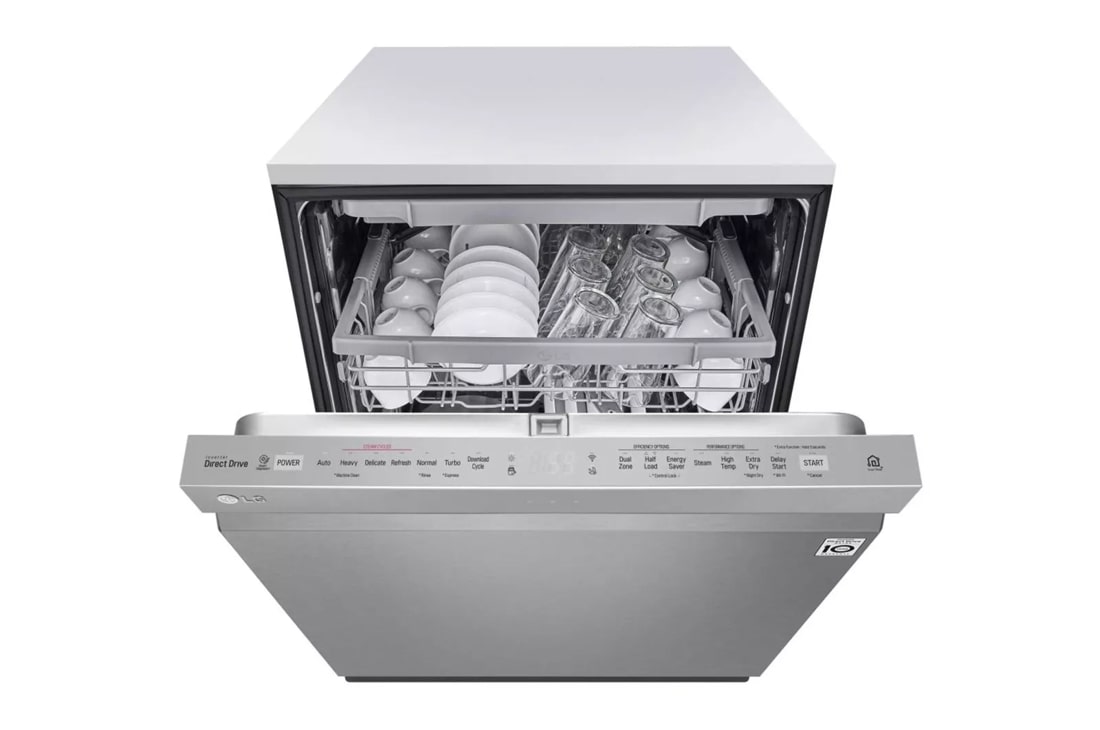 Model: LDP6809SS | LG Top Control Smart wi-fi Enabled Dishwasher with QuadWash and TrueSteam