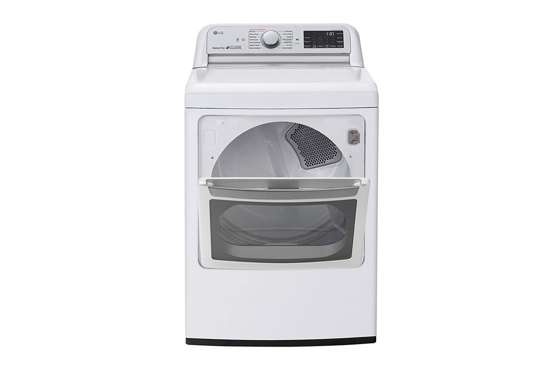Model: DLGX7801WE | LG 7.3 cu.ft. Smart wi-fi Enabled Gas Dryer with TurboSteam