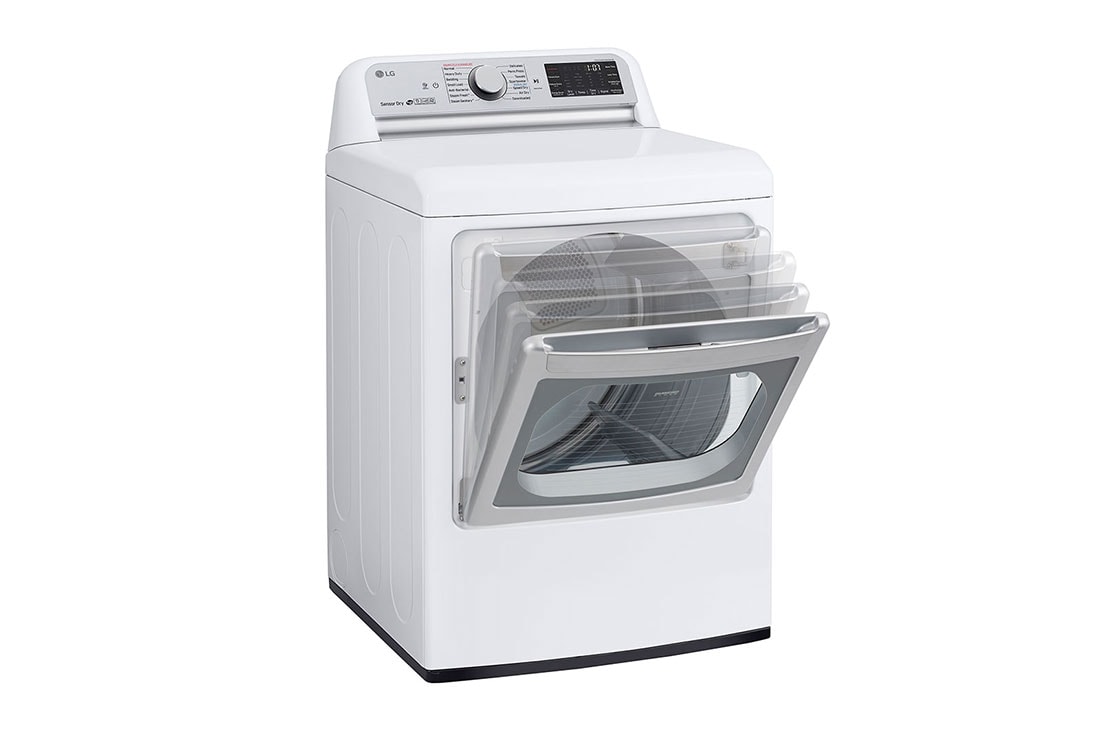 Model: DLGX7801WE | LG 7.3 cu.ft. Smart wi-fi Enabled Gas Dryer with TurboSteam