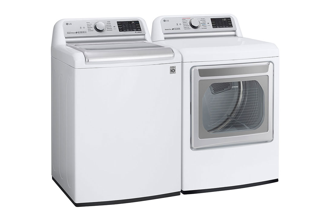 Model: DLGX7801WE | LG 7.3 cu.ft. Smart wi-fi Enabled Gas Dryer with TurboSteam
