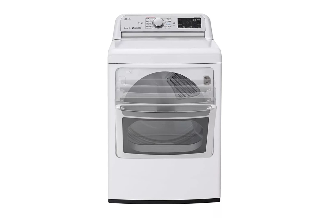 Model: DLEX7800WE | LG 7.3 cu.ft. Smart wi-fi Enabled Electric Dryer with TurboSteam