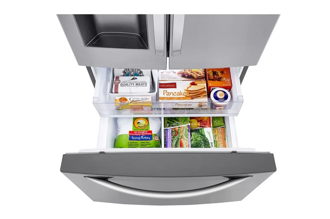 LG LRFXS2503S 25 cu. ft. Smart wiFi Enabled French Door Refrigerator The Appliance