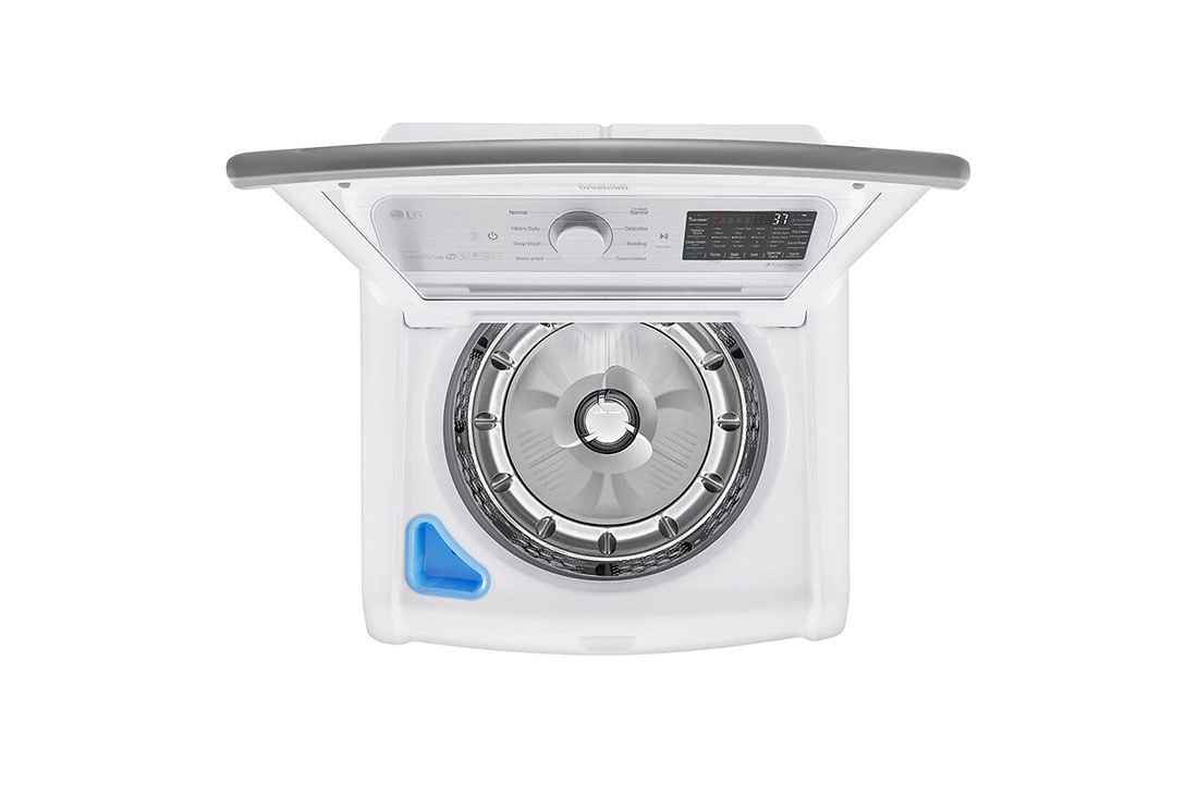 Model: WT7305CW | LG 4.8 cu. ft. Mega Capacity  Smart wi-fi Enabled Top Load Washer with Agitator and TurboWash3D Technology