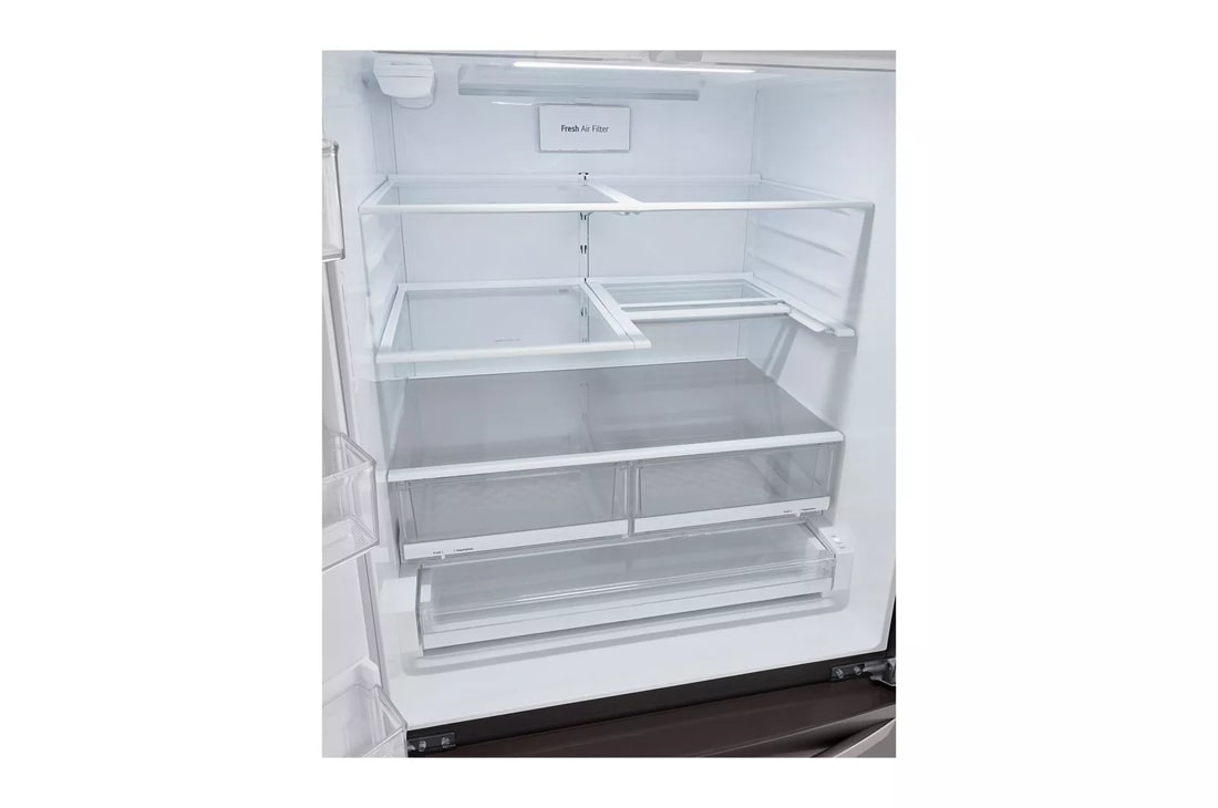 Model: LRMXS2806D | LG 28 cu ft. Smart Double Freezer Refrigerator with Craft Ice