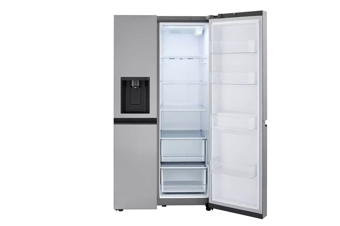 Model: LRSXS2706V | LG 27 cu. ft. Side-by-Side Refrigerator with Smooth Touch Ice Dispenser