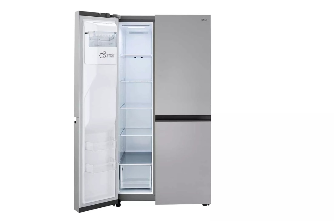 Model: LRSXS2706V | LG 27 cu. ft. Side-by-Side Refrigerator with Smooth Touch Ice Dispenser