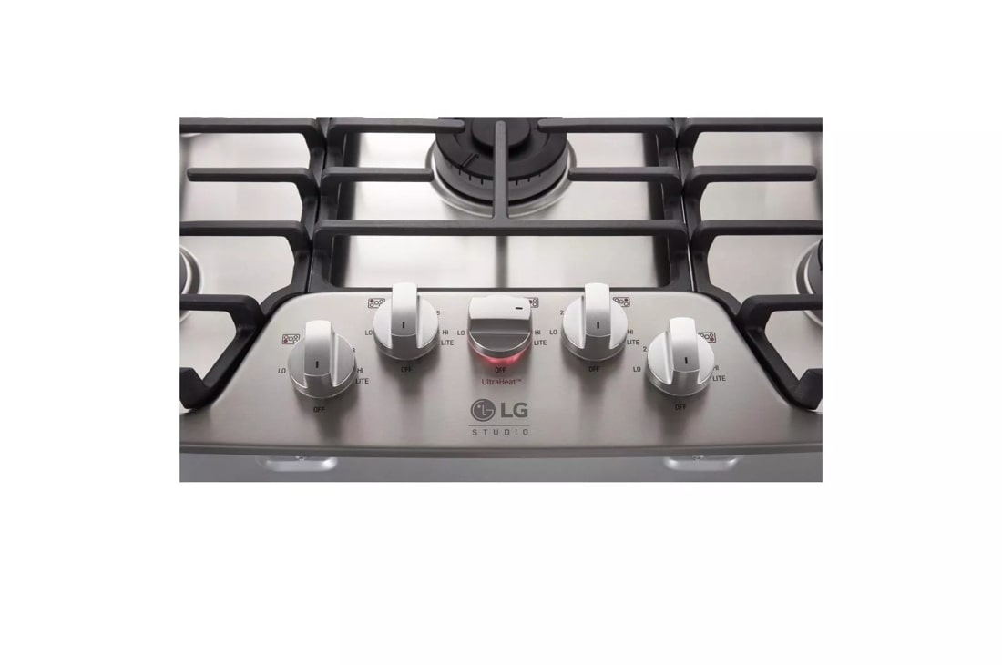 Model: LSCG367ST | LG Studio LG STUDIO 36" Gas Cooktop