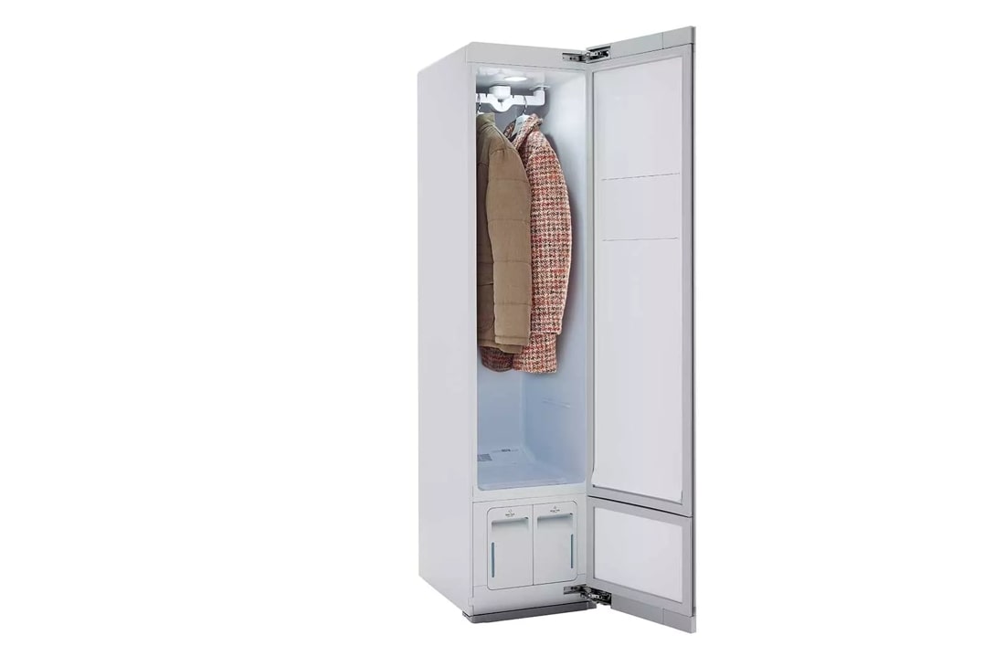 Model: S3CW | LG LG Styler Smart wi-fi Enabled Steam Closet with TrueSteam Technology and Exclusive Moving Hangers