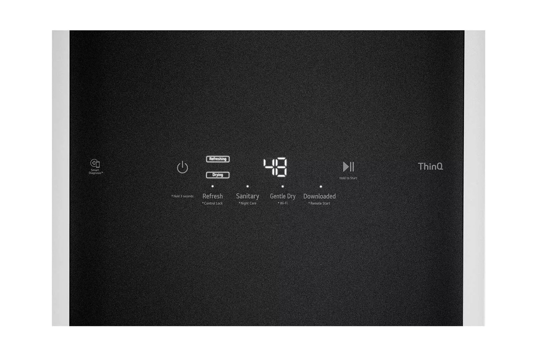 Model: S3CW | LG LG Styler Smart wi-fi Enabled Steam Closet with TrueSteam Technology and Exclusive Moving Hangers