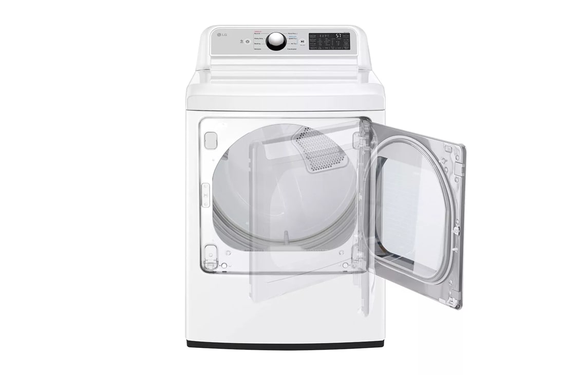 Model: DLG7401WE | LG 7.3 cu. ft. Ultra Large Capacity Smart wi-fi Enabled Rear Control Gas Dryer with EasyLoad Door