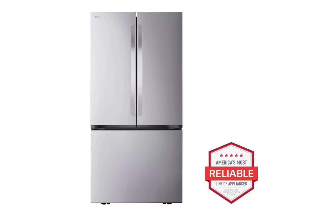 LG 21 cu. ft., 3-Door French Door, Counter-Depth MAX Refrigerator