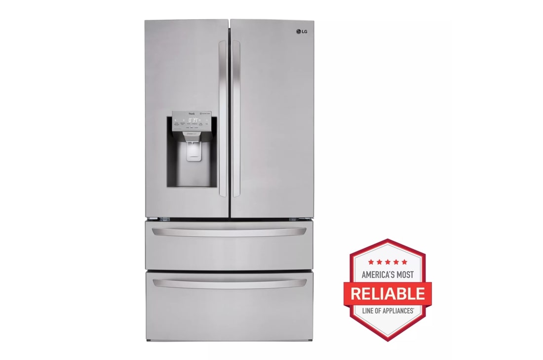 LG 28 cu.ft. Smart wi-fi Enabled French Door Refrigerator