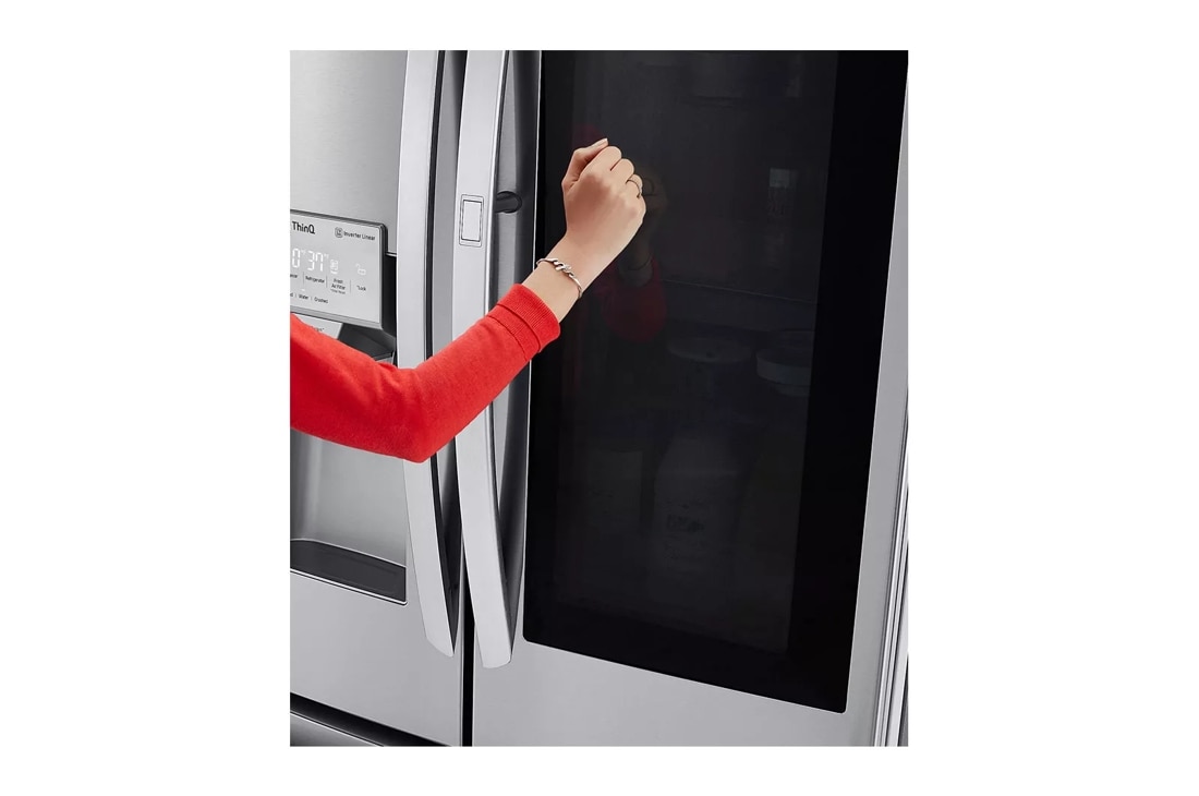 Model: LFXS26596S | LG 26 cu. ft. Smart wi-fi Enabled InstaView Door-in-Door Refrigerator