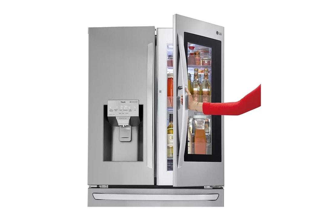 Model: LFXS26596S | LG 26 cu. ft. Smart wi-fi Enabled InstaView Door-in-Door Refrigerator