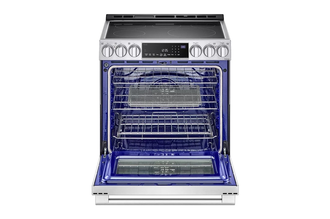 Model: LSES6338F | LG Studio LG STUDIO 6.3 cu. ft. InstaView Electric Slide-in Range with ProBake Convection and Air Fry