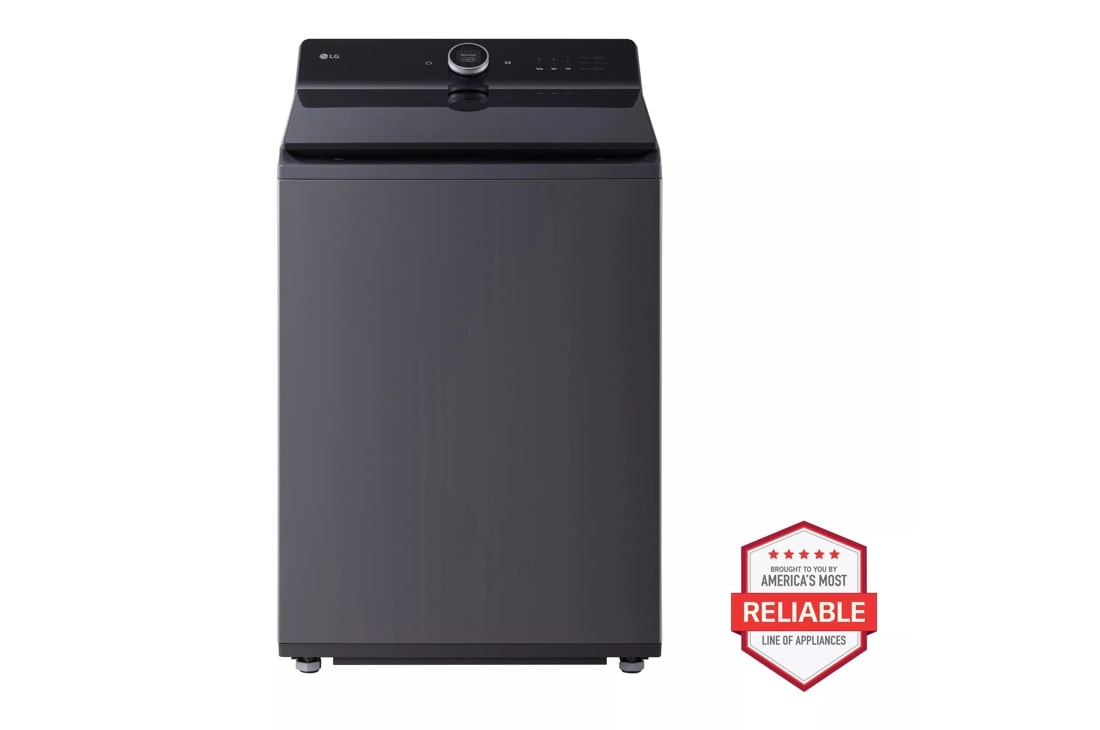 LG 5.5 cu.ft. Mega Capacity Smart Top Load Washer with EasyUnload, AI Sensing, ezDispense, Water Faucet & LCD Digital Dial Control