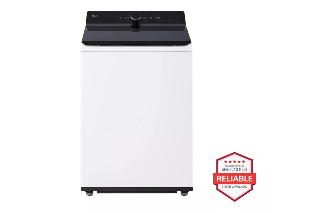 LG 5.5 cu. ft. Mega Capacity Smart Top Load Washer with EasyUnload & AI Sensing