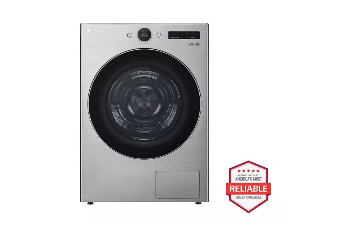 LG 7.8 cu. ft. Mega Capacity Smart Front Load Dryer with Dual Inverter HeatPump Technology and Inverter Direct Drive Motor System