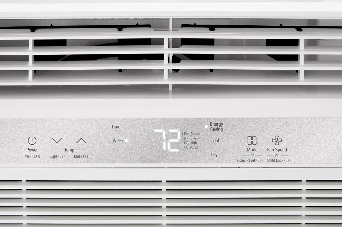 Model: LW8024RSMX | LG 8,000 BTU Smart Wi-Fi Enabled Window Air Conditioner