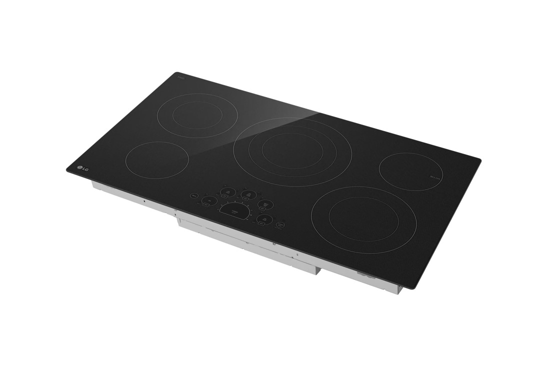 Model: LCE3610SBE | LG 36 Electric Cooktop with UltraHeat 3.0kW Element