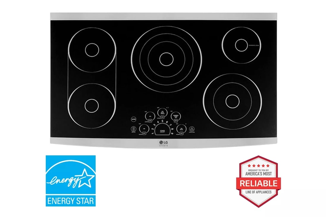 LG Studio LG STUDIO Electric Cooktop 36 Studio EGO Burner