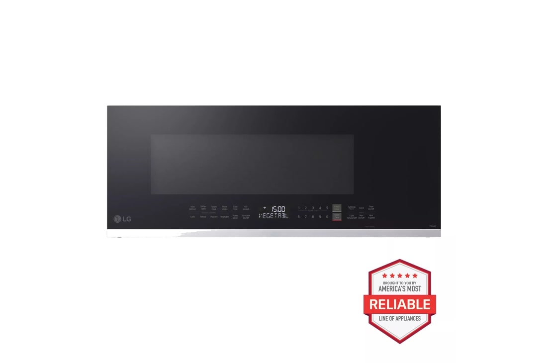 LG 1.3 cu. ft. Smart Low Profile Over-the-Range Microwave Oven with Sensor Cook