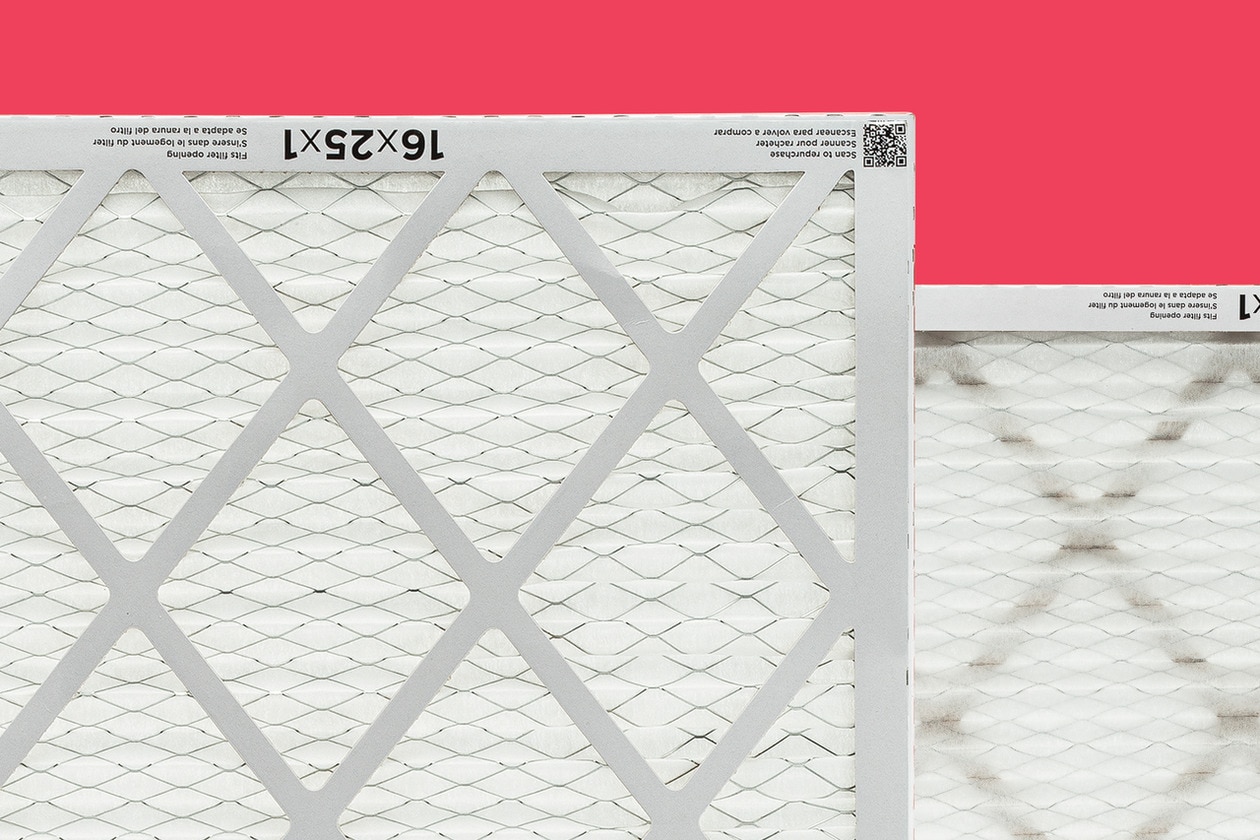 Model: HVAC162582 | Frigidaire PureAir®   16" x 25" x 1" MERV 8 Allergen Air Filter - 2 Pack