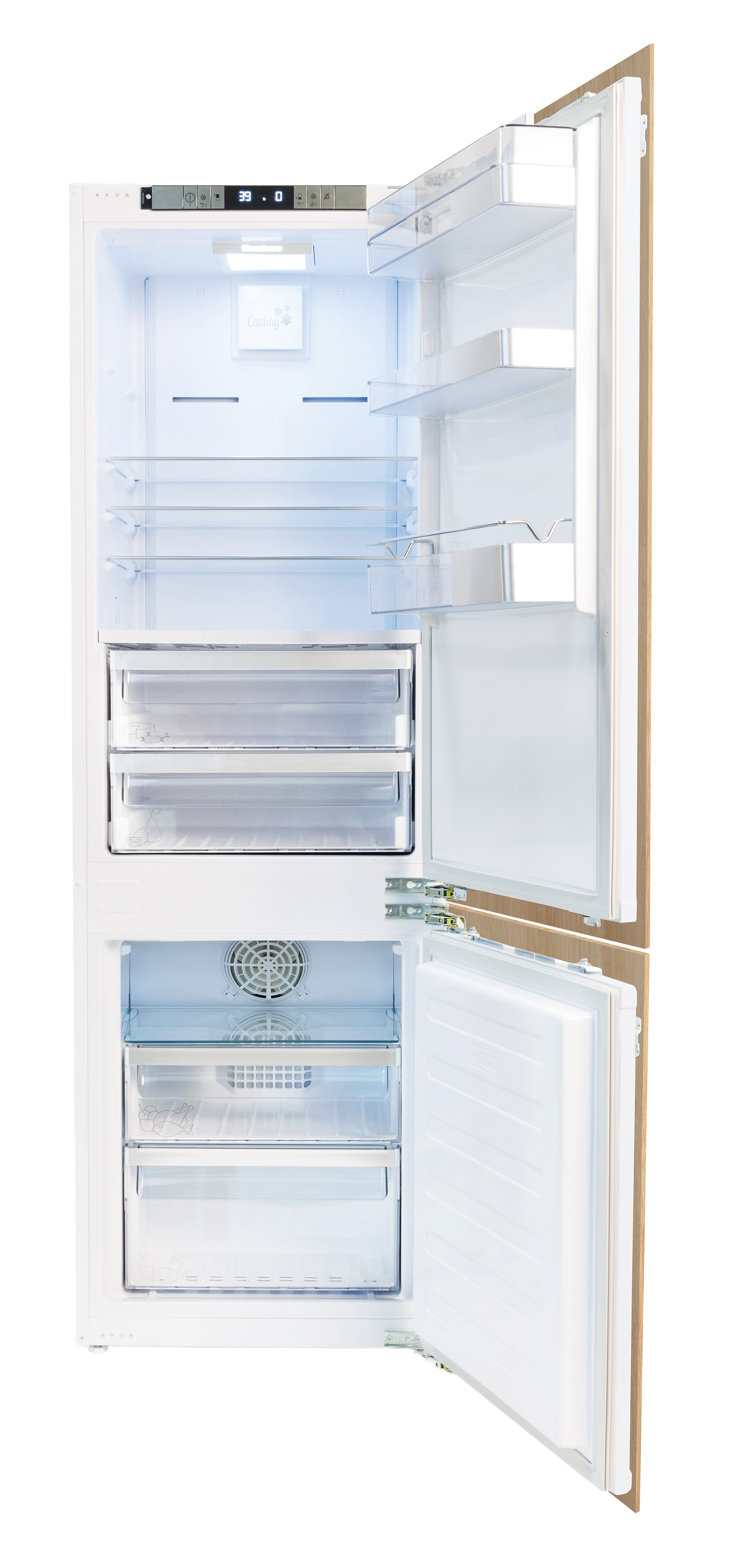 Blomberg 24" Built-In Bottom-Freezer Refrigerator