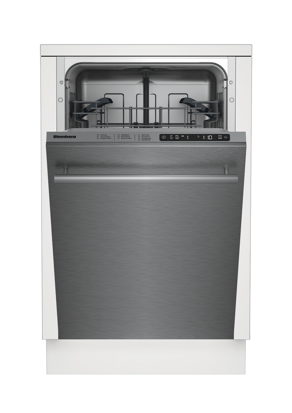 Blomberg 18 in. Slim Tub, Top Control Dishwasher