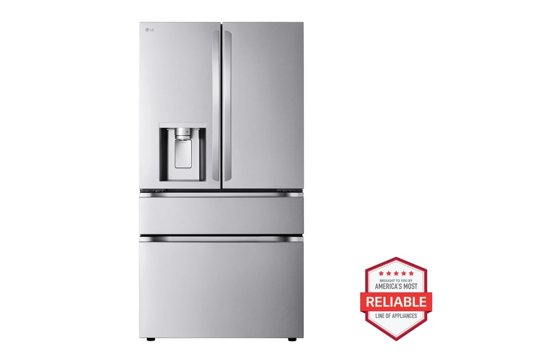 LG 29 cu. ft. Smart Standard-Depth MAX 4-Door French Door Refrigerator with Full-Convert Drawer