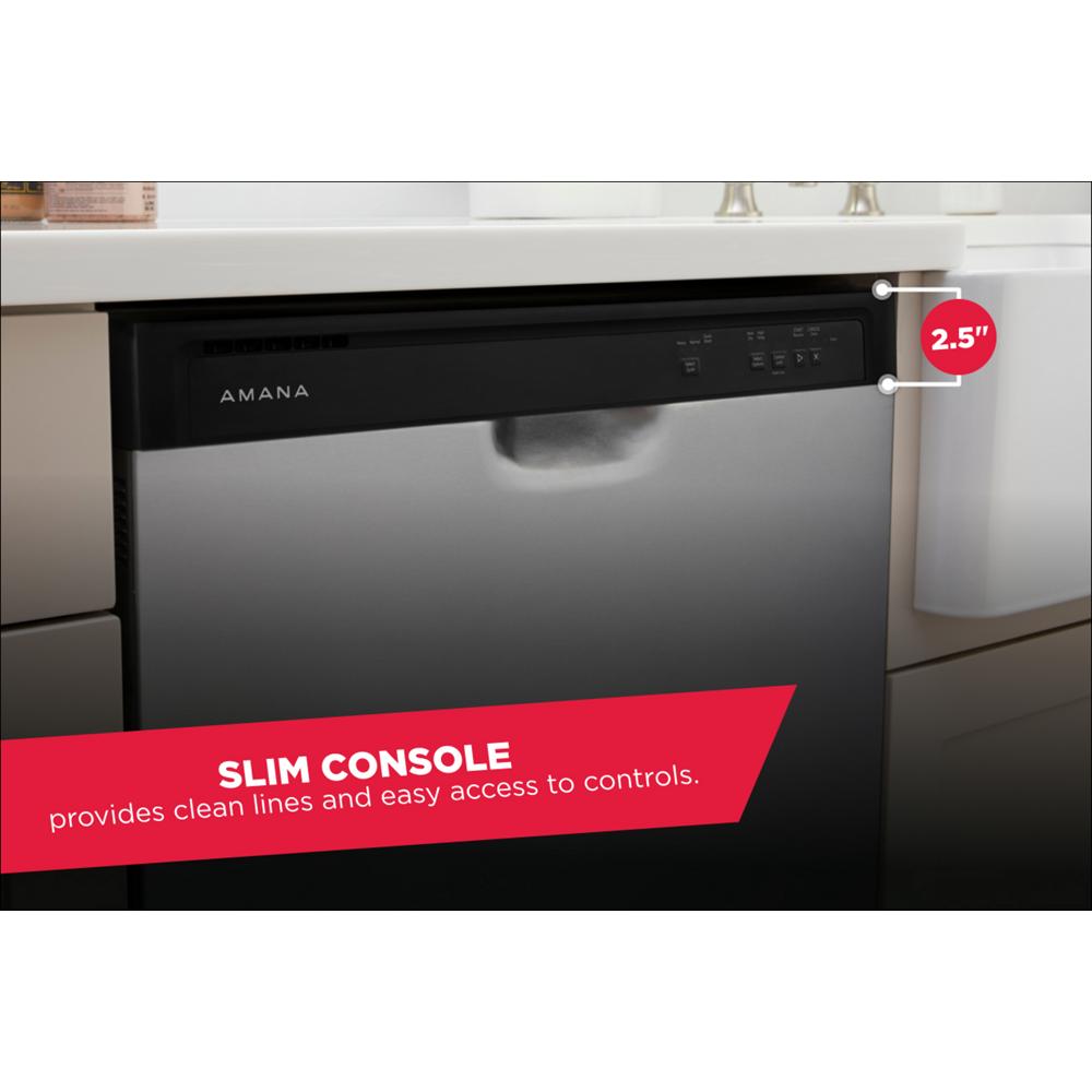 Model: ADB1400AMS-CL | Amana Amana® Dishwasher with Triple Filter Wash System
