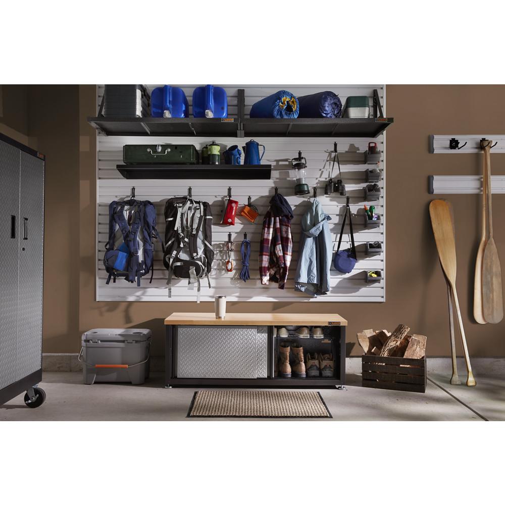 Model: GAGB54SBJG | Gladiator Ready-to-Assemble Storage Shoe Bench